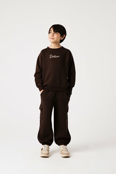 Boys Signature Cocoa Fleece Co-ord Set