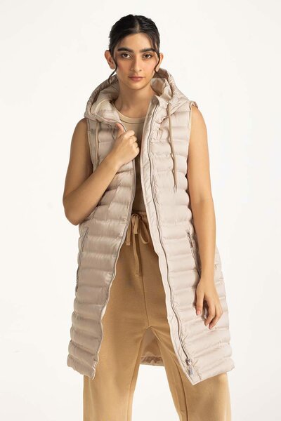 Sleeveless Puffer Jacket