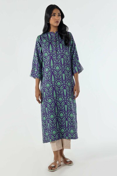 Stitched Basic Printed Shirt