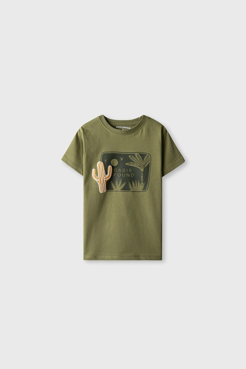 Boys Olive Desert T-Shirt