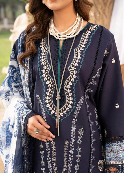 Chandan Nagri Women RTW Embroidered Lawn 3 Piece Suit Souci - Festive Collection