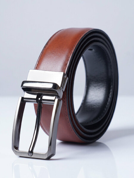 Brown & Black Reversible Belt (BELT-984)