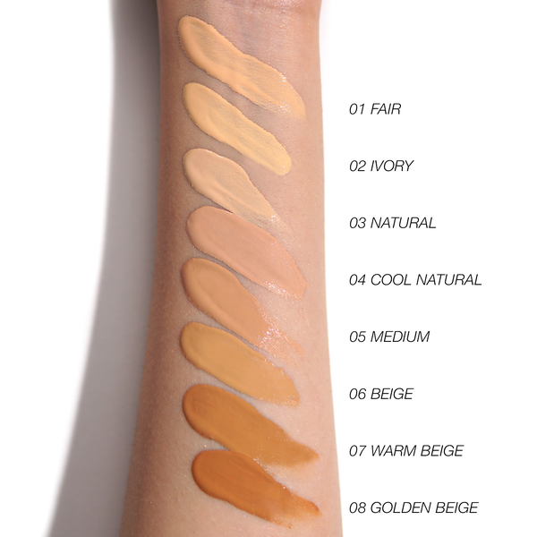 BBA By Suleman - Moisture Restore Serum Foundation - 08 Golden Beige