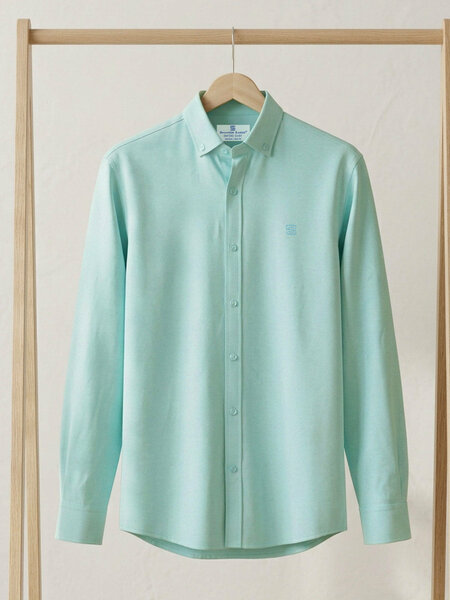 Sea Green Oxford Shirt (CSB-353)