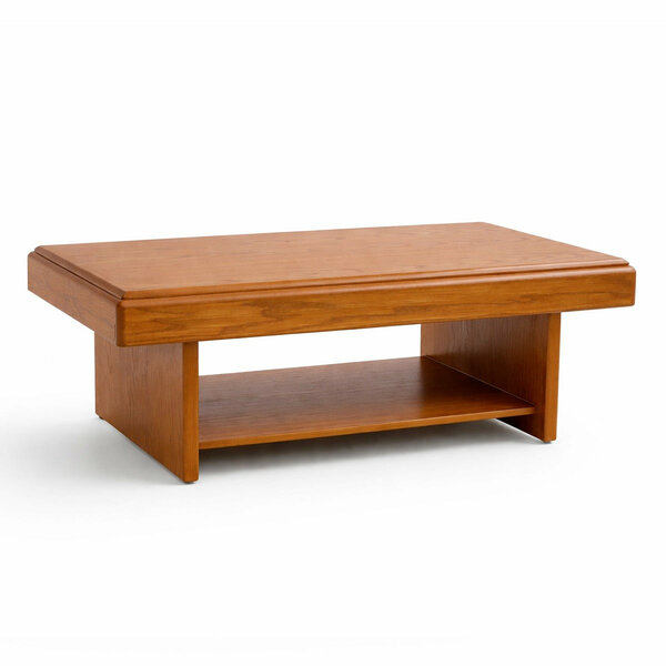 Elan Solid Wood Coffee Table with Open Shelf