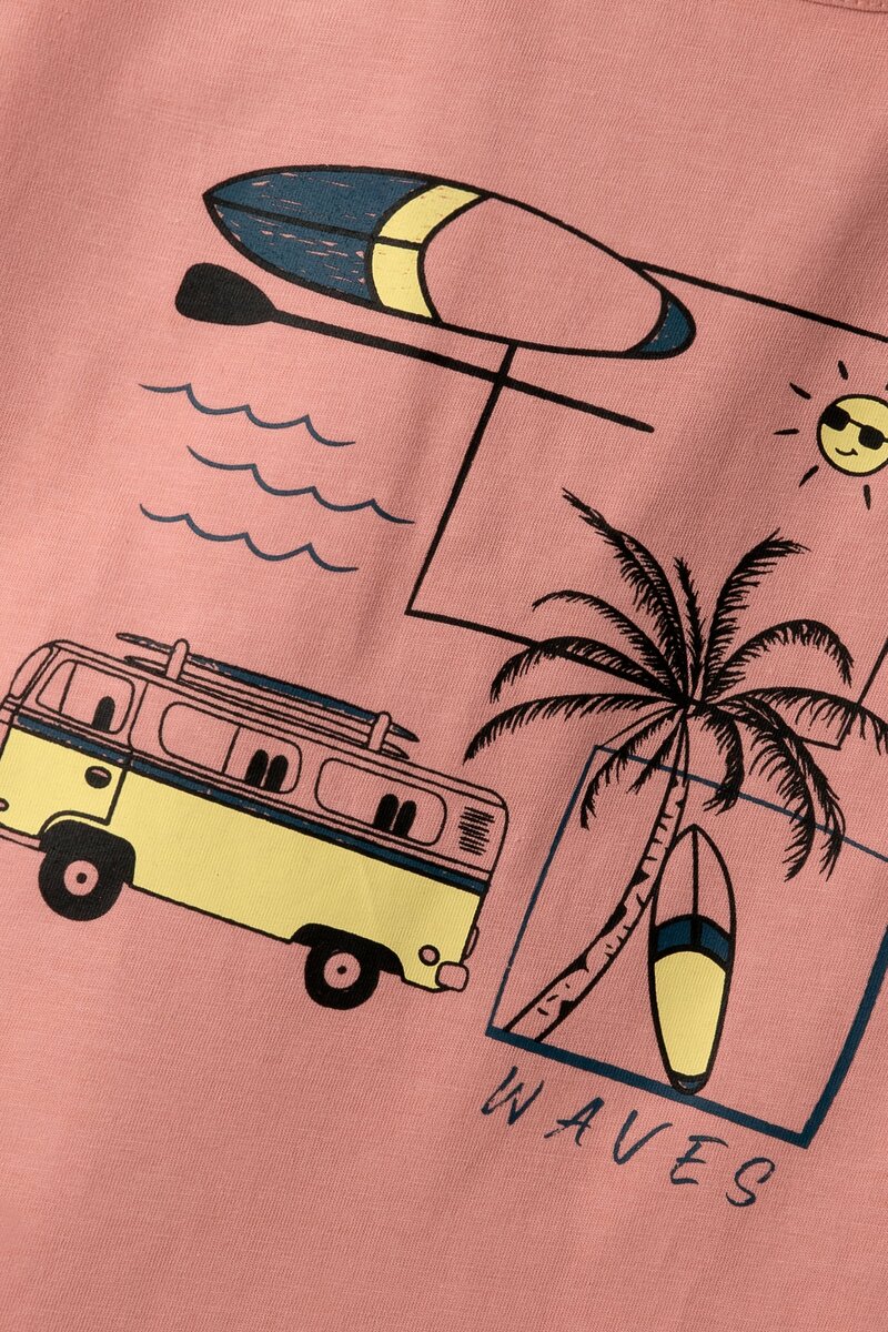 Boys Surfer Waves Tank Top