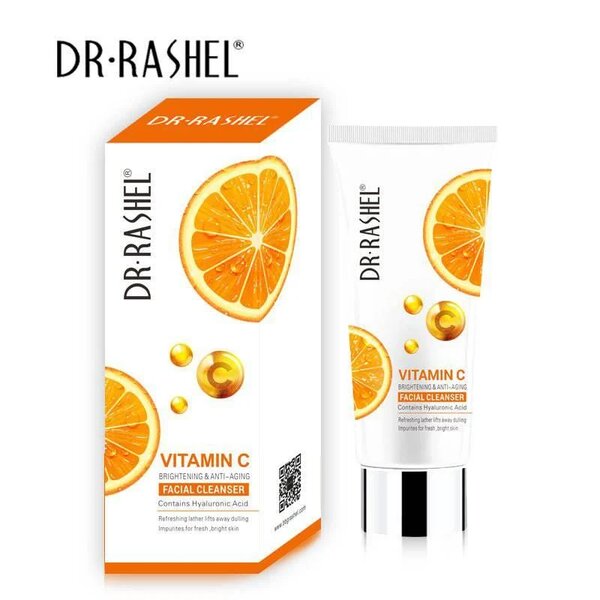 Dr Rashel - Vitamin C Brightening Facial Cleanser with Hyaluronic Acid - 80ml