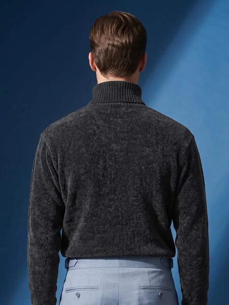 Charcoal Men’s High Neck (TNS-031)