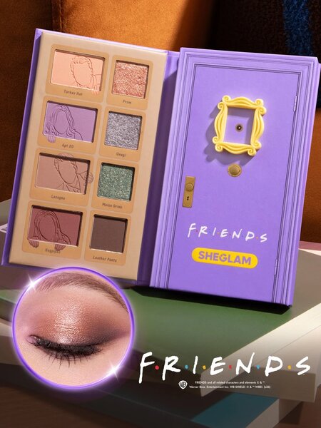 Shein Sheglam - Friends™ Purple Door Eyeshadow Palette
