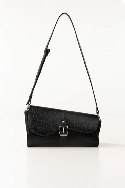 Black Cross Body Bag IBS-CBB26-011