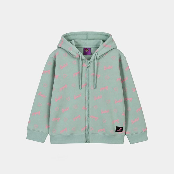 Infant Girls Fleece Knitted Jacket Character- Sea Green