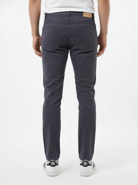 Dark Grey Imported Five pocket Pant-65