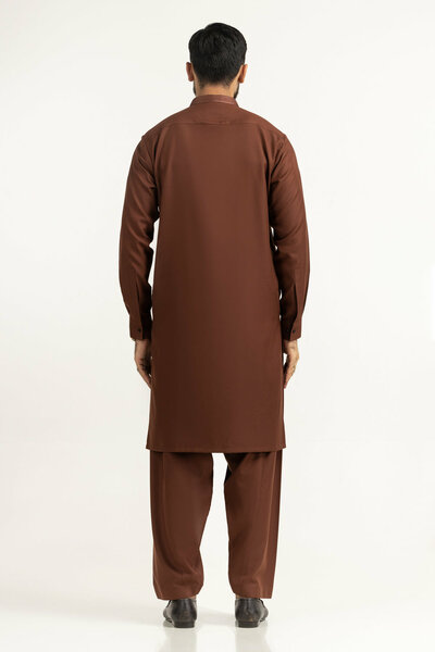 Regular Fit Embroidered Suits
