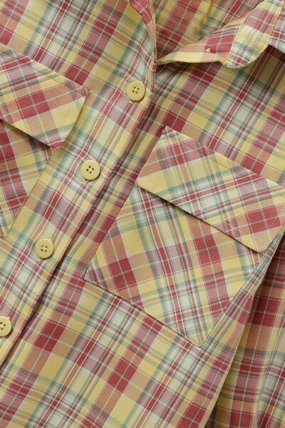 Rainbow Checks Top