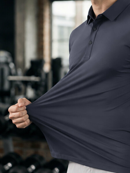 Charcoal Performance Polo (POLO-1346)