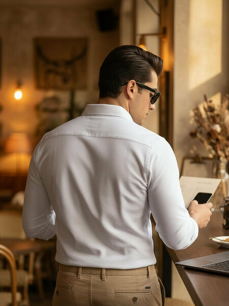 White Oxford Shirt (CSB-291)