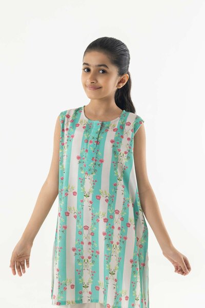Stitched Kids Linen Shirt