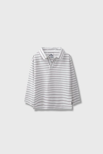 Striped Drop Shoulder Tee