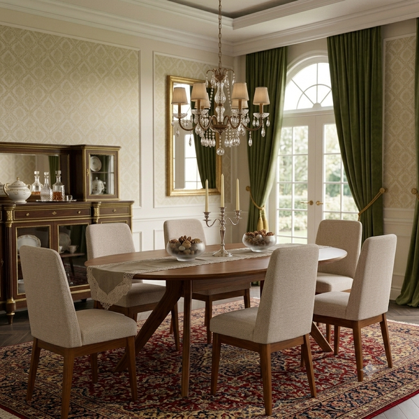 Clara 6 Seater Dining Table Set