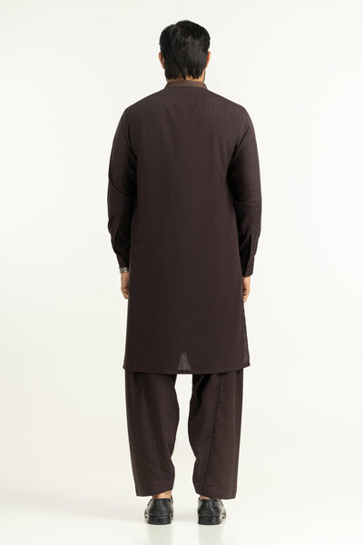 Regular Fit Embroidered Suits