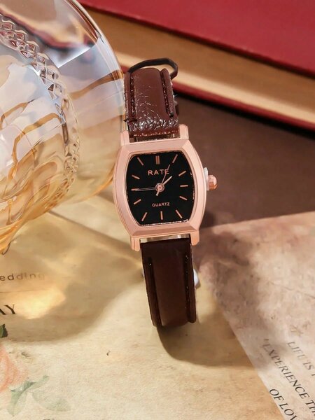 Shein - 1pc Retro Vintage Women's Watch, High-Quality Student Style