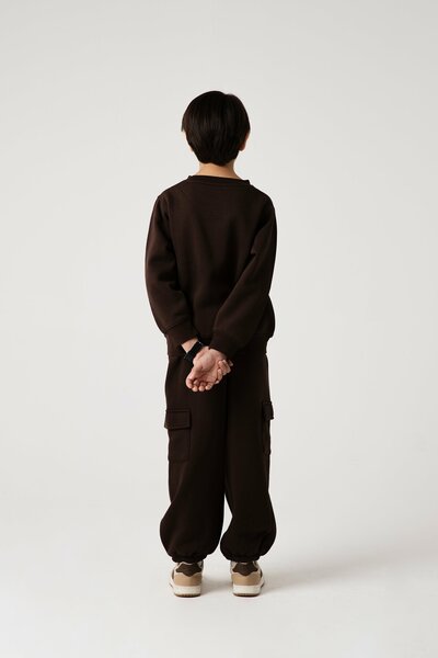 Boys Signature Cocoa Fleece Co-ord Set