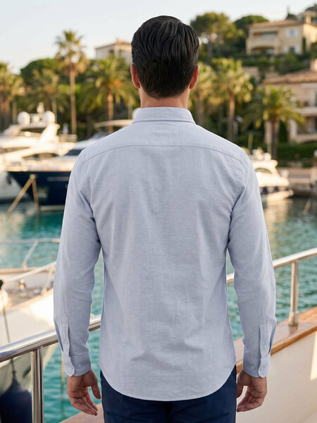 Light Grey Oxford Shirt (CSB-317)
