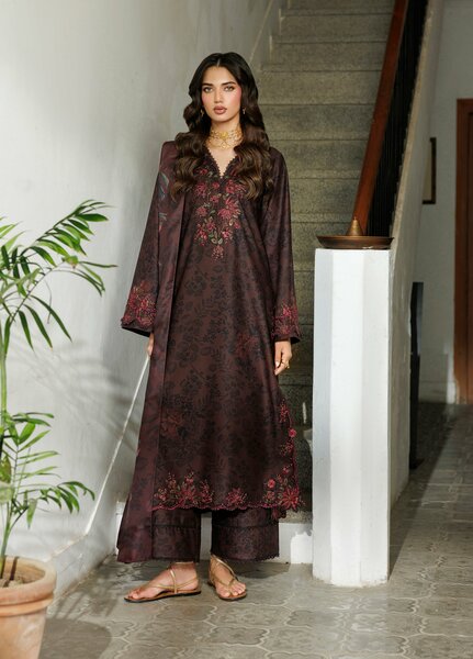 Pre Fall by Iznik Unstitched Embroidered Viscose Linen 3 Piece Suit IZ26UPVC IPF-29 - Casual Collection
