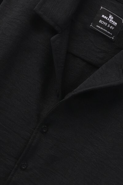 Boys Midnight Classic Muslin Shirt