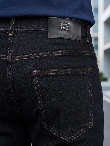Indigo Straight Fit Jeans 63