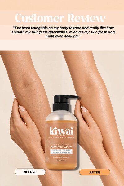 Kiwai Beauty - Almond Glow Bodywash - 450 Ml
