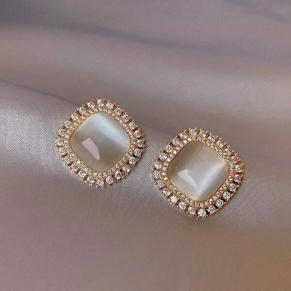 Shein - 14pcs Luxury Pearl Earrings Set