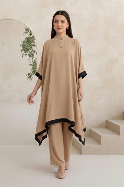 Sand Kaftan Drape-NV20D05