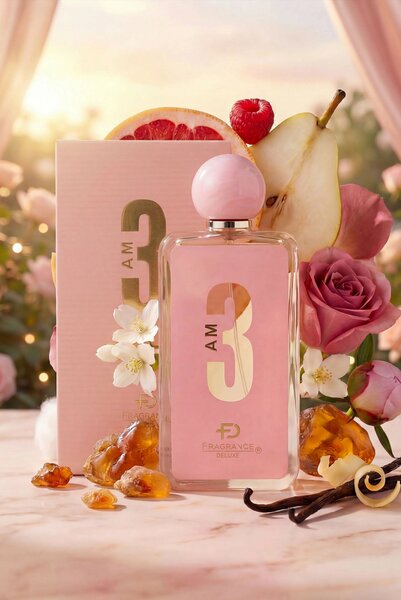 Fragrance Deluxe - 3Am Pink Edt 100Ml