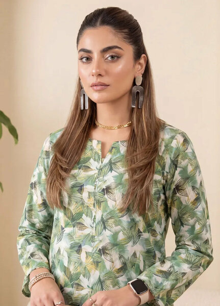 Salitex Unstitched Printed Lawn 2 Piece Suit SUNS82AG2040 Summer Collection