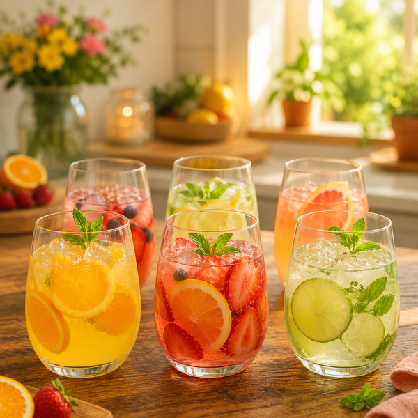 Clear Tumbler 380 ml – Set of 6