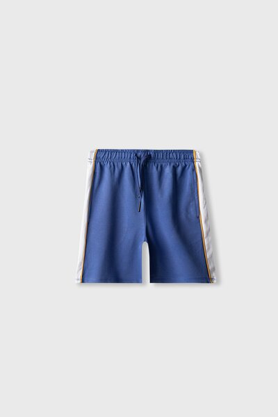 Boys Indigo Panel Shorts