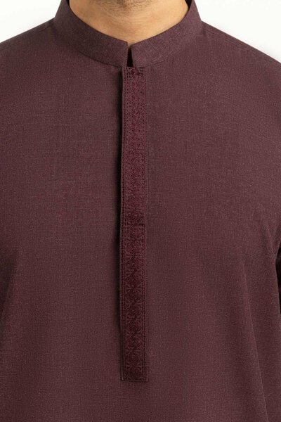 Regular Fit Embroidered Suits
