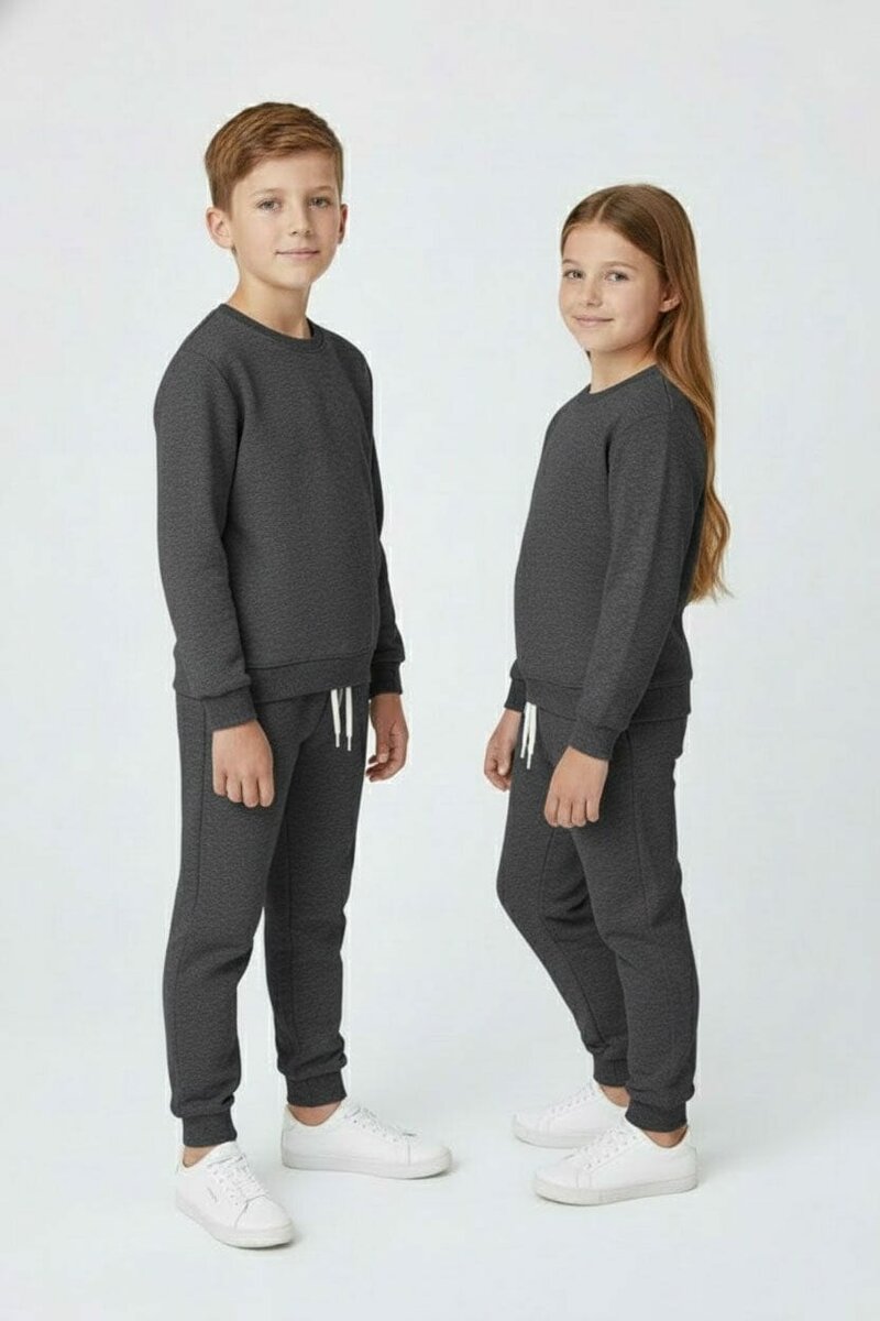Tiny Teens Kid's Basic Fleece Twin Set