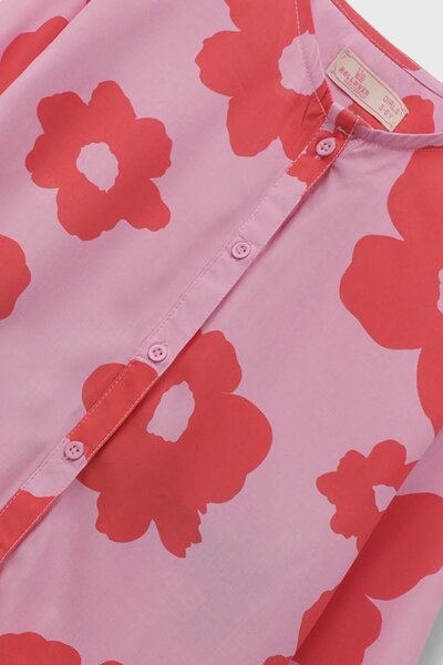 Pink Bloom Cotton Co-Ord Set