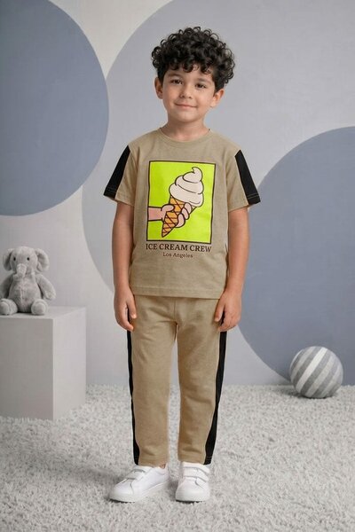Tiny Teens Kid's Ice Cream Crew Twin Set