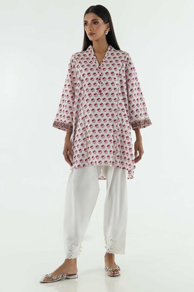 Stitched Basic Printed Shirt
