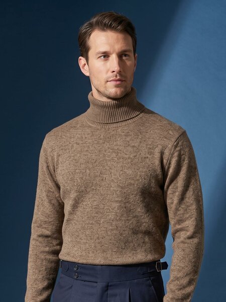 Beige Men’s High Neck (TNS-033)