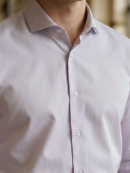 Fawn Plain, Cutaway Collar, Poplin Formal Shirt (FS-3071)