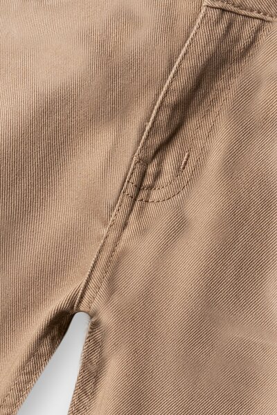 Boys Classic Coffee Straight Fit Pants