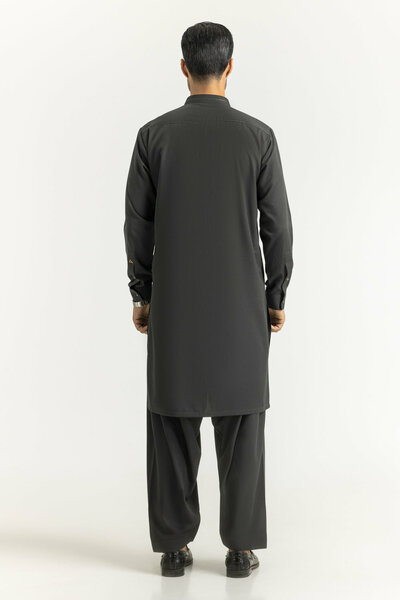 Regular Fit Embroidered Suits