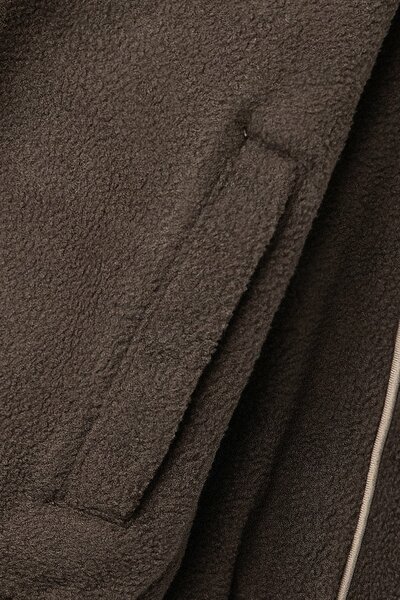 Boys Signature Brown Polar Fleece Jacket