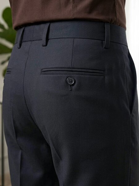 Charcoal Executive Formal Dress Pant (FDT-453)