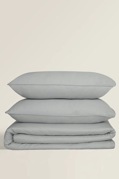 Grey Cube T-225 Quilt Cover Set