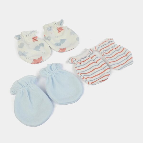 Baby Cap & Mitten Pack Of 6